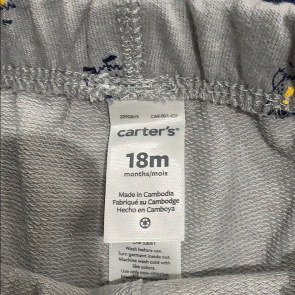 Toddler boys monster sweatshirt and sweatpants - Picture 4 of 5